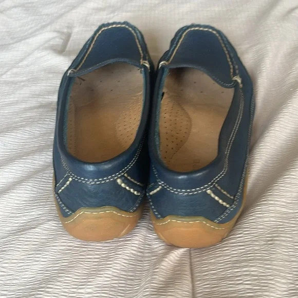 LL Bean Libean Women's Blue Slipon Shoes 7.5W - Picture 5 of 7